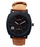 NEW BROWN LEATHER CURREN 8  WATCH FOR MEN.