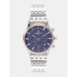 Exclusive Men Navy Blue Analogue Watch DK11911-4
