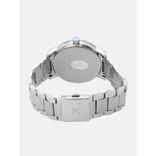 Men Navy & Silver-Toned Analogue Watch DK12108-5