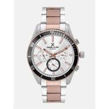 Men Silver-Toned Analogue Watch DK12134-3