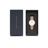 Unisex White Analogue Watch DW00100305