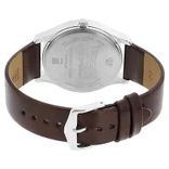 Essentials NP77082SL02W Silver Dial Analog Watch