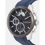 Men Blue Textured Analogue Watch TH1791350W