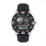 38035SL06 Denim Collection Analog-Digital Watch - For Men