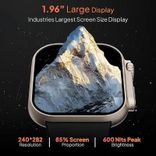 Gladiator 1.96 Inch Biggest Display Smart Watch with Bluetooth Calling