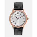 Men Off-White Dial Watch W0922G6