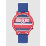 Unisex Red & Blue Printed Analogue Watch V1028M3