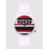 Unisex White & Black Printed Analogue Watch V1028M1