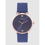 Men Navy Blue Diamond-Studded Analogue Watch W1264G3