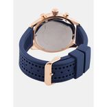 Men Navy Blue Multifunction Analogue Watch W0971G3