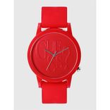Unisex Red Analogue Watch V1019M3