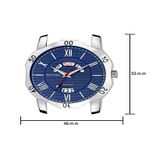 Men Blue Analogue Watch GTG090