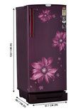 R D EPro 225 TDI 5.2 210 Ltr Single Door Refrigerator