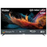 H65M92FUX QD-Mini LED M92 Series 65 Inch 144Hz Smart Google TV with AI Center Max