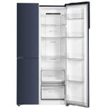 598L HRT-683GKU1 3 Door Convertible Side by Side Refrigerator with WIFI Enabled Smart Sense AI