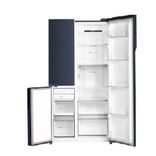 598L HRT-683GKU1 3 Door Convertible Side by Side Refrigerator with WIFI Enabled Smart Sense AI