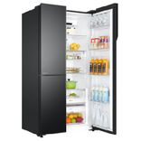598L HRT-683KGU1 3 Door Convertible Side by Side Refrigerator with WIFI Enabled Smart Sense AI