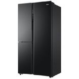598L HRT-683KGU1 3 Door Convertible Side by Side Refrigerator with WIFI Enabled Smart Sense AI