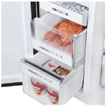 598L HRT-683KGU1 3 Door Convertible Side by Side Refrigerator with WIFI Enabled Smart Sense AI