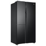 598L HRT-683KGU1 3 Door Convertible Side by Side Refrigerator with WIFI Enabled Smart Sense AI