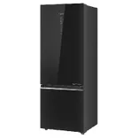HRB-4952CKG-P 445 L, 2 Star, Black Glass Finish Bottom Mounted Frost-Free Refrigerator