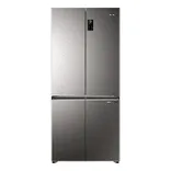 HRB-600IS 520 L Inox Steel 4 Door Side by Side Refrigerator