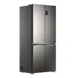 HRB-600IS 520 L Inox Steel 4 Door Side by Side Refrigerator