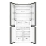 HRB-600IS 520 L Inox Steel 4 Door Side by Side Refrigerator