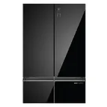HRB-600KGU1 520 Litres Black Glass 4 Door Side by Side  Wi-Fi Refrigerator