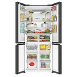 HRB-600MGU1 520 Litres Mirror Glass 4 Door Side by Side Wi-Fi Refrigerator