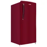 HRD-1861BBR-N 165 L, 1 Star, Red Mono Finish Direct Cool Single Door Refrigerator