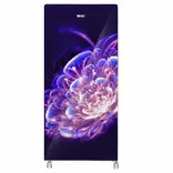 HRD-2103CFG-P 190 L, 3 Star, Floret Glass Finish Direct Cool Single Door Refrigerator