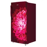 HRD-2103CRD-P 190 L, 3 Star, Red Dahelia Finish Direct Cool Single Door Refrigerator