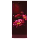 HRD-2103PRH-P 190 L, 3 Star, Red Hilton Finish, Base Drawer, Direct Cool Single Door Refrigerator