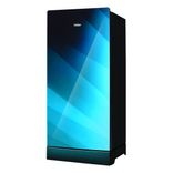 HRD-2105PAG-P 190 L, 5 Star, Aqua Glass Finish Direct Cool Single Door Refrigerator with Base Drawer