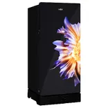 HRD-2105PZG-P 190 L, 5 Star, Zoom Glass Finish Direct Cool Single Door Refrigerator with Base Drawer