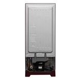 HRD-2263PRR-N 205 L, 3 Star, Red Rose Finish Direct Cool Single Door Refrigerator with Base Drawer