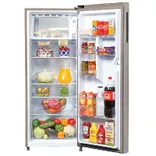 HRD-2353BIS-P 215 L, 3 Star, Inox Steel Finish Direct Cool Single Door Refrigerator