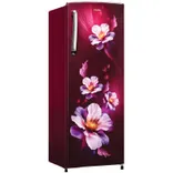 HRD-2562CRP-N 235 L, 2 Star, Red Peony finish Direct Cool Single Door Refrigerator