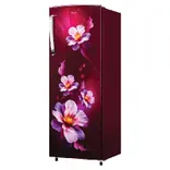HRD-2562CRP-N 235 L, 2 Star, Red Peony finish Direct Cool Single Door Refrigerator