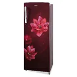 HRD-2743CRP-N 253L, 3 Star, Red Peony Finish Direct Cool Single Door Refrigerator