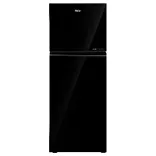 HRF-3182PKG-P 268L, 2 Star, Black Glass Finish Top Mount Frost Free Refrigerator