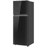 HRF-4083PKG-P 358L, 3 Star, Black Glass Finish Top Mount Frost Free Refrigerator