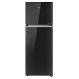 HRF-4083PKG-P 358L, 3 Star, Black Glass Finish Top Mount Frost Free Refrigerator