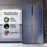 HRT-683GK 598 Litres, Expert Inverter, Side By Side Refrigerator