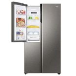 HRT-683ISU1 598L 3 Door Convertible Side by Side Refrigerator with WIFI Enabled Smart Sense AI