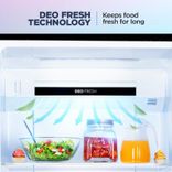 HRS-682KYGU1 Vogue 602L Black Yellow Glass 2-Door Convertible Fridge