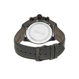 Men Beige Leather Analogue Watch