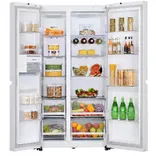 GL-B257DCM3 650L 3 Star Convertible Side by Side Refrigerator