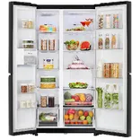 GL-B257EES3 650L 3 Star Side-by-Side Refrigerator